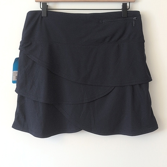 GG Blue Womens Large Athletic Skirt Navy Blue Golf Tennis Pickleball Athleisure - Picture 5 of 7